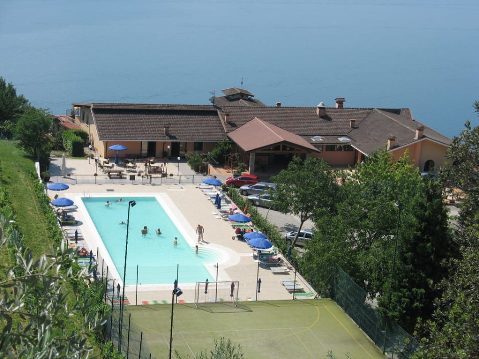 Das Hotel von oben Park Hotel Zanzanu