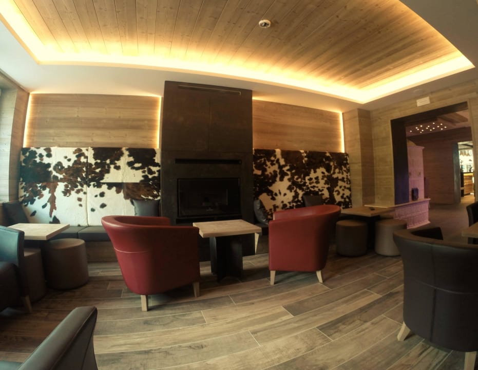 Luonge fire place Hotel Garni Arnica
