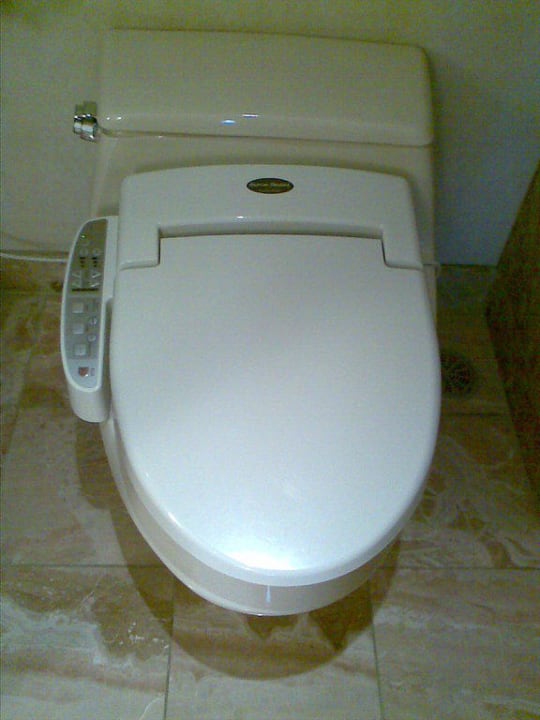 Toilette mit beheizbarem Sitz The Plaza Hotel