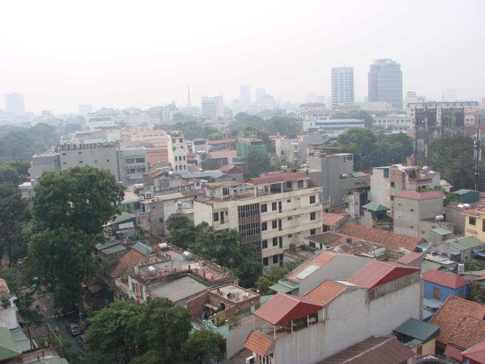 Ausblick vom Dach Maison D'Hanoi Boutique Hotel