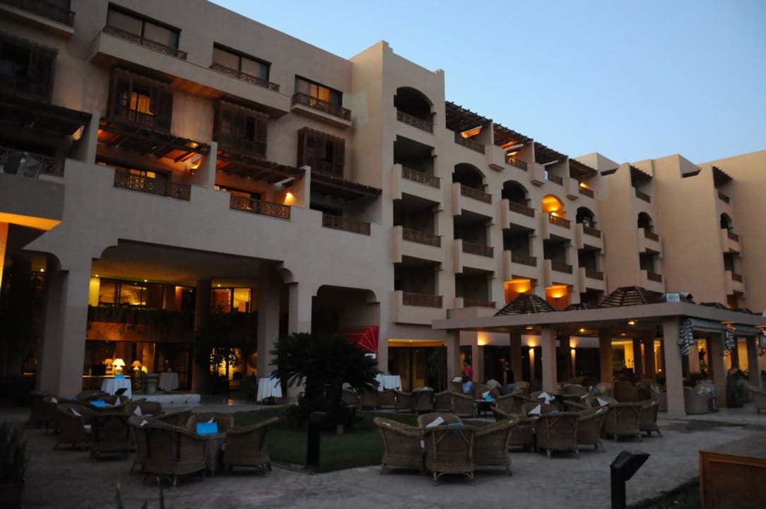 Blick auf das Cafe Continental Hotel Hurghada