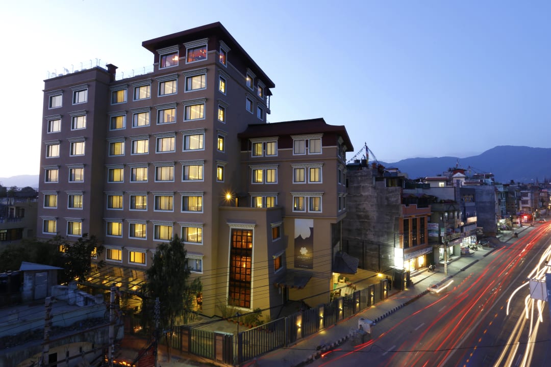 Außenansicht Hotel Shambala