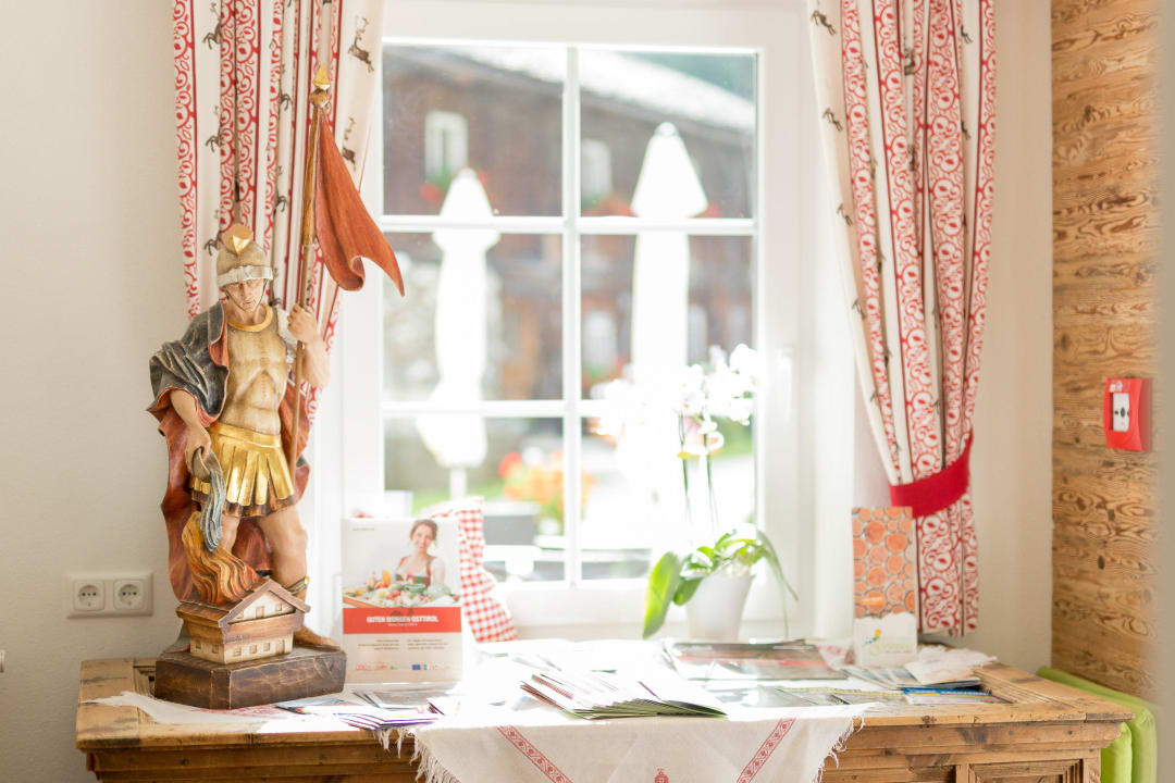 Hoteleingang Hotel Garni Grünmoos