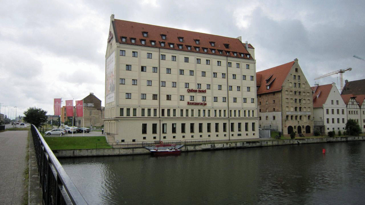 Bridge view Qubus Hotel Gdańsk