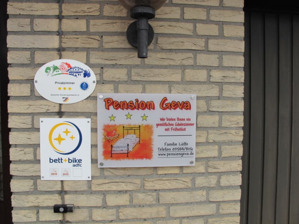 Außenansicht Pension Geva