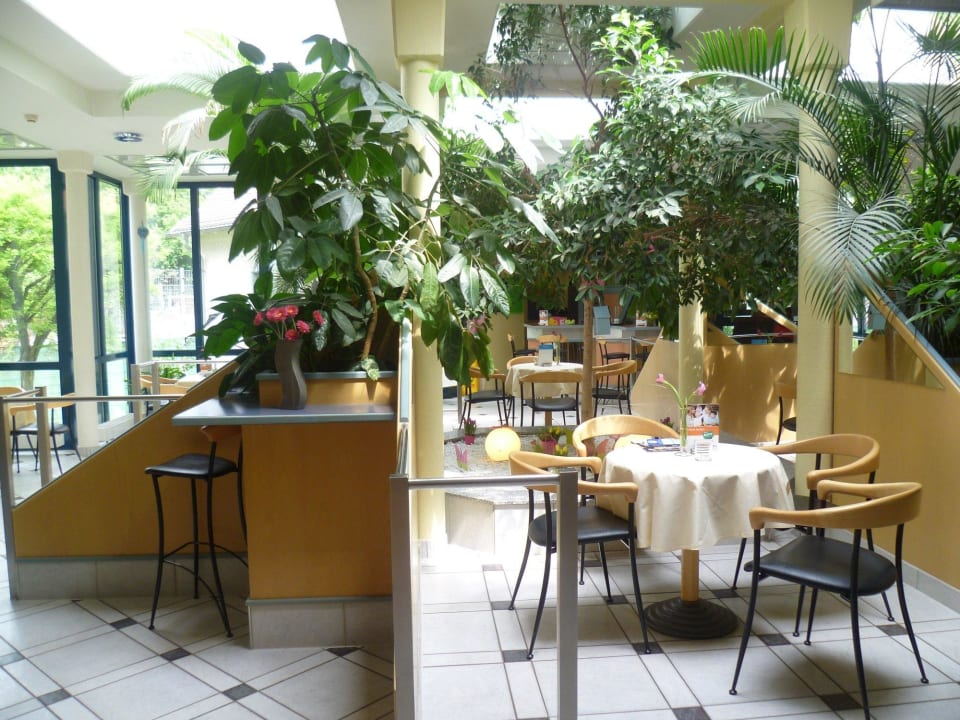 Sonnendurchfluteter Bistrobereich Kurpfalz-Jugendherberge Speyer