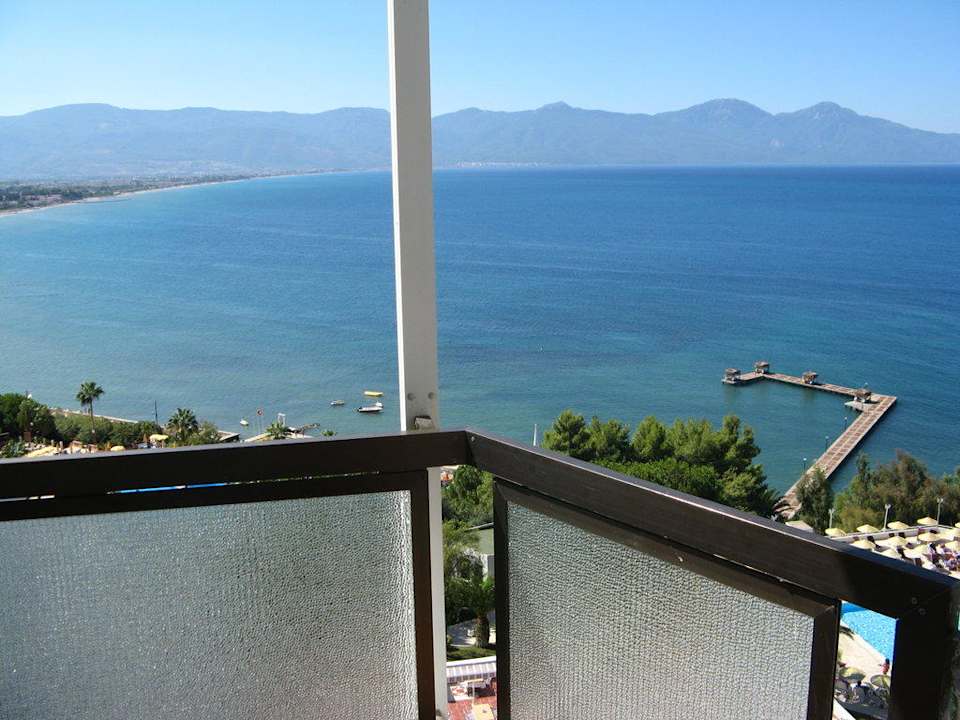 Widok z balkonu Hotel Vista Hill