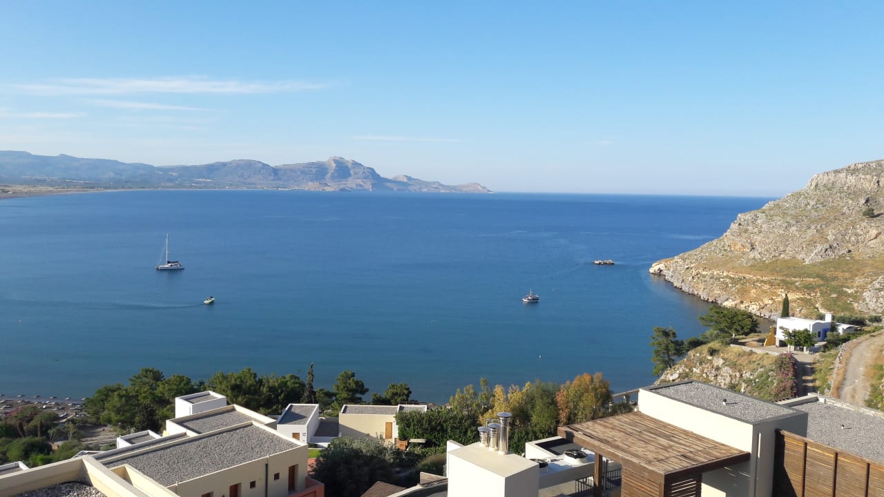 Ausblick Lindos Mare, Seaside Hotel