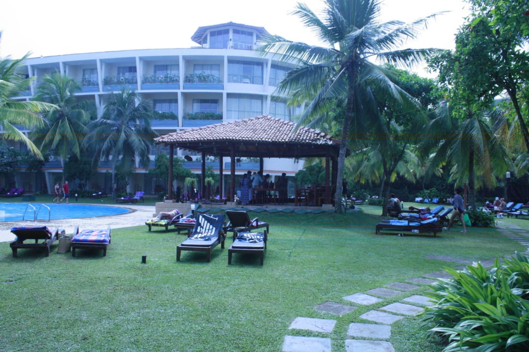 Немного натянуло тучи, но загорают все отлично! Occidental Eden Beruwala, a member of Barcelo Hotel Group