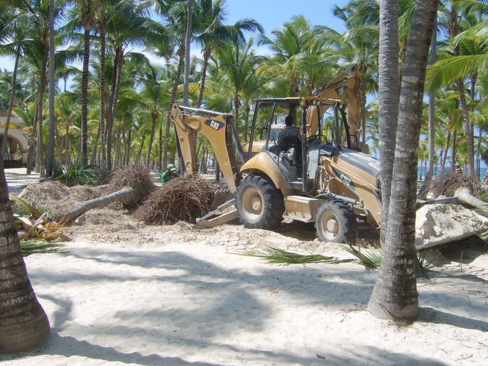 Bauarbeiten Hotel Riu Bambu