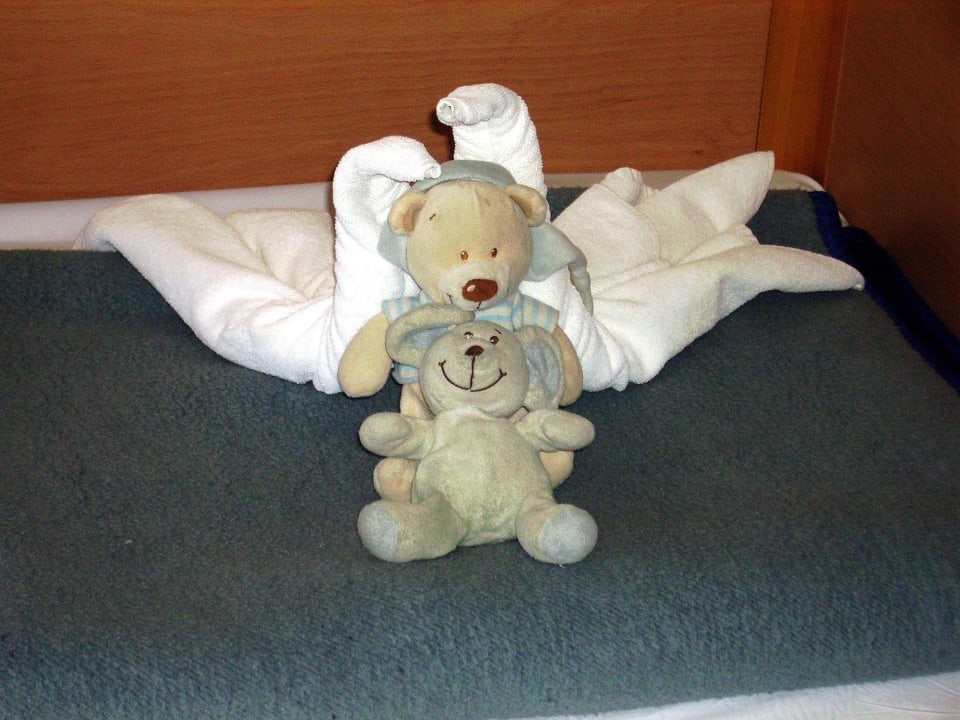 Kreativität des Zimmermädchens Nour Palace Resort & Thalasso