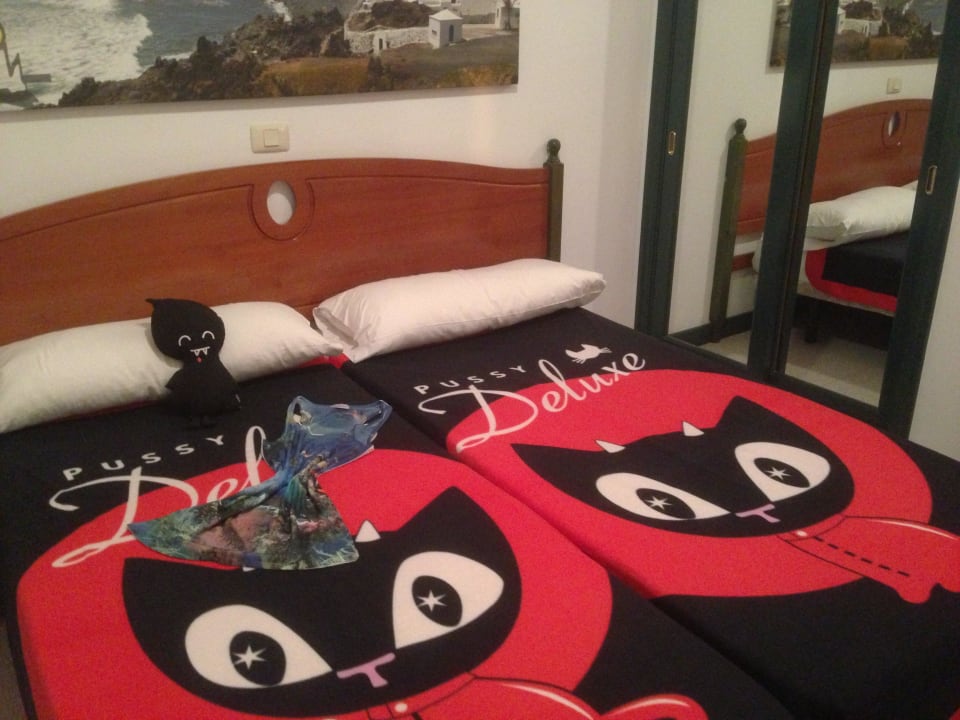 Schlafzimmer Apartamentos La Tegala