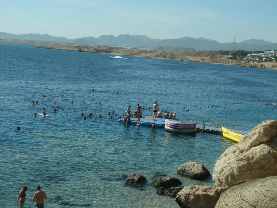 Blick auf Hotelsteeg Sharm Plaza