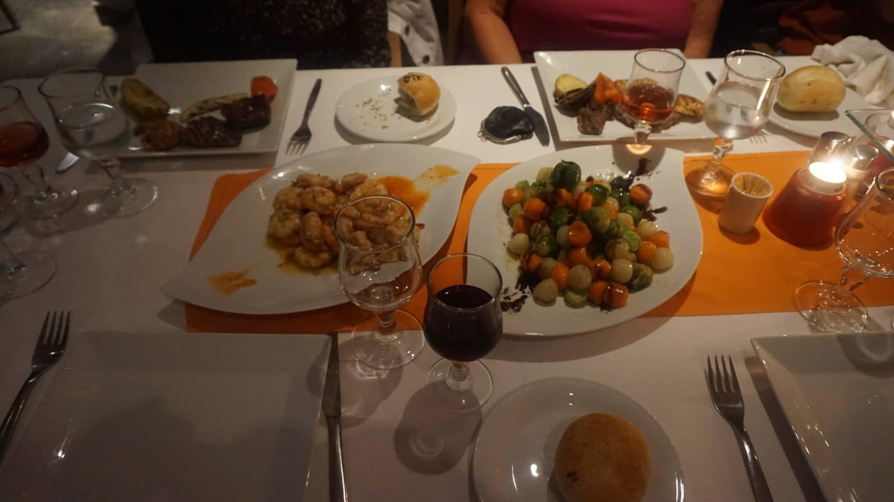 Schöner gedeckter Tisch The Orangers Beach Resort and Bungalows