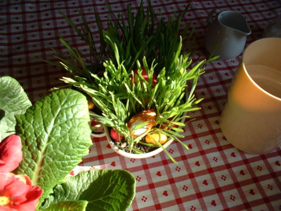 Detailansicht der Ostereier Gasthof Butz