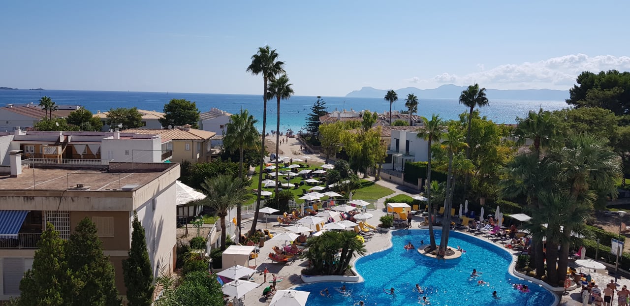 Ausblick allsun Hotel Eden Alcudia