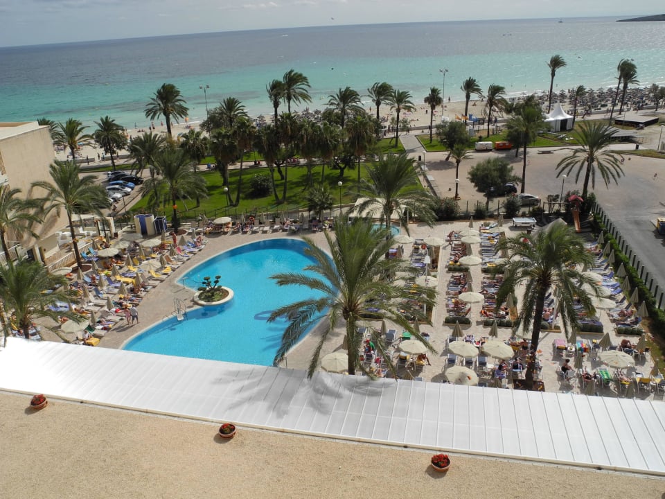 Meerblick vom Balkon 6. Etage CM Castell de Mar