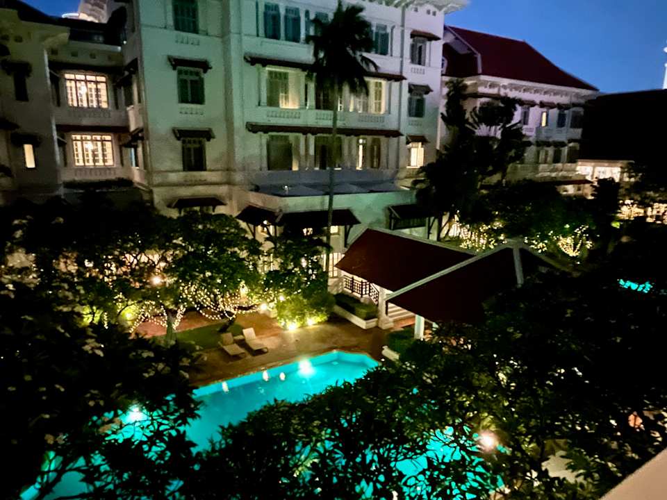 Ausblick Raffles Hotel Le Royal