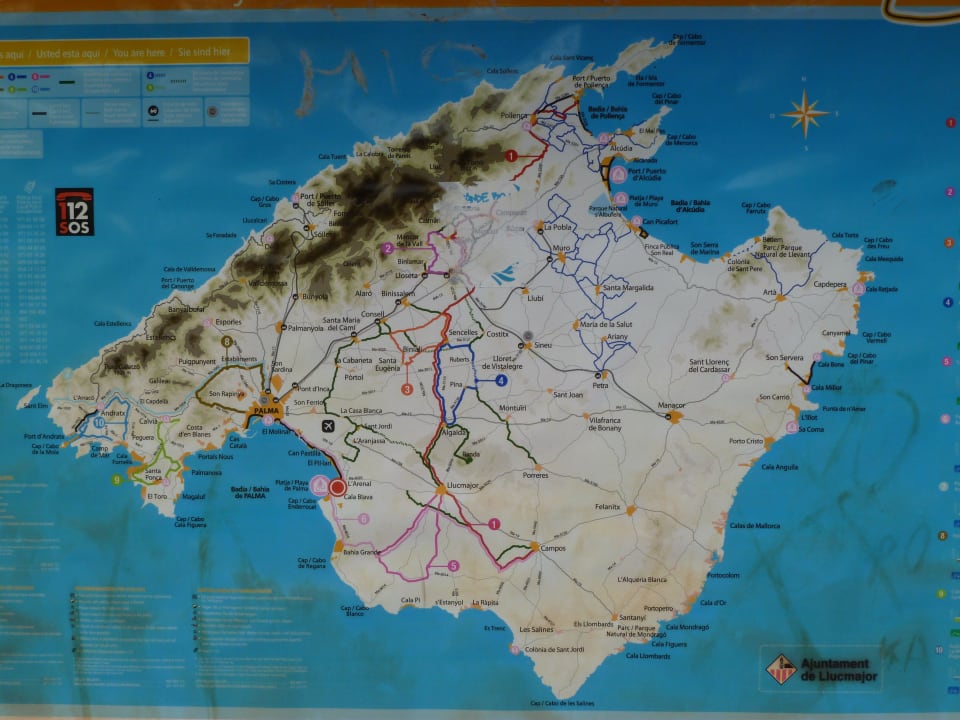 Fahrrad Karte JS Palma Stay