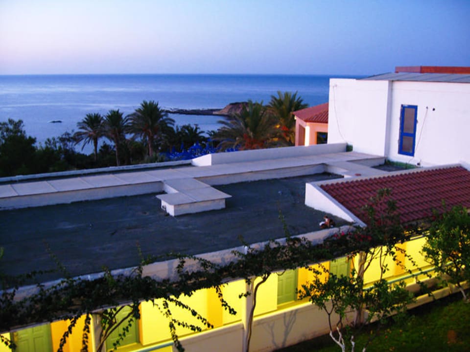 Abendpanorama vom Balkon Rodos Princess Beach Hotel & Spa