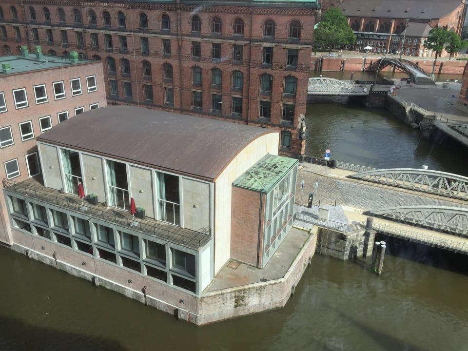 Wunderschöner Blick auf die Speicherstadt AMERON Hamburg Hotel Speicherstadt
