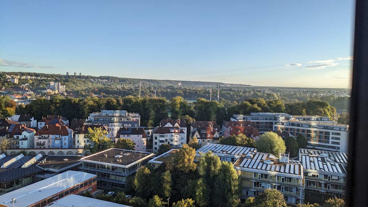 Ausblick Maritim Hotel Ulm