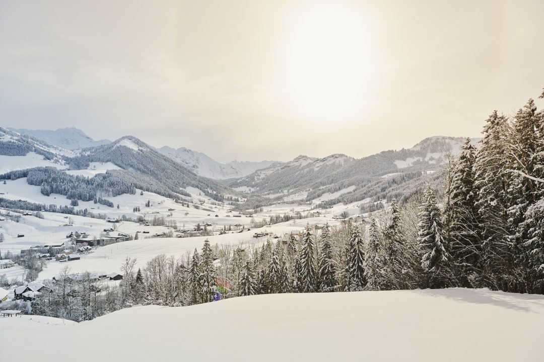 Ausblick Reka-Feriendorf Urnäsch