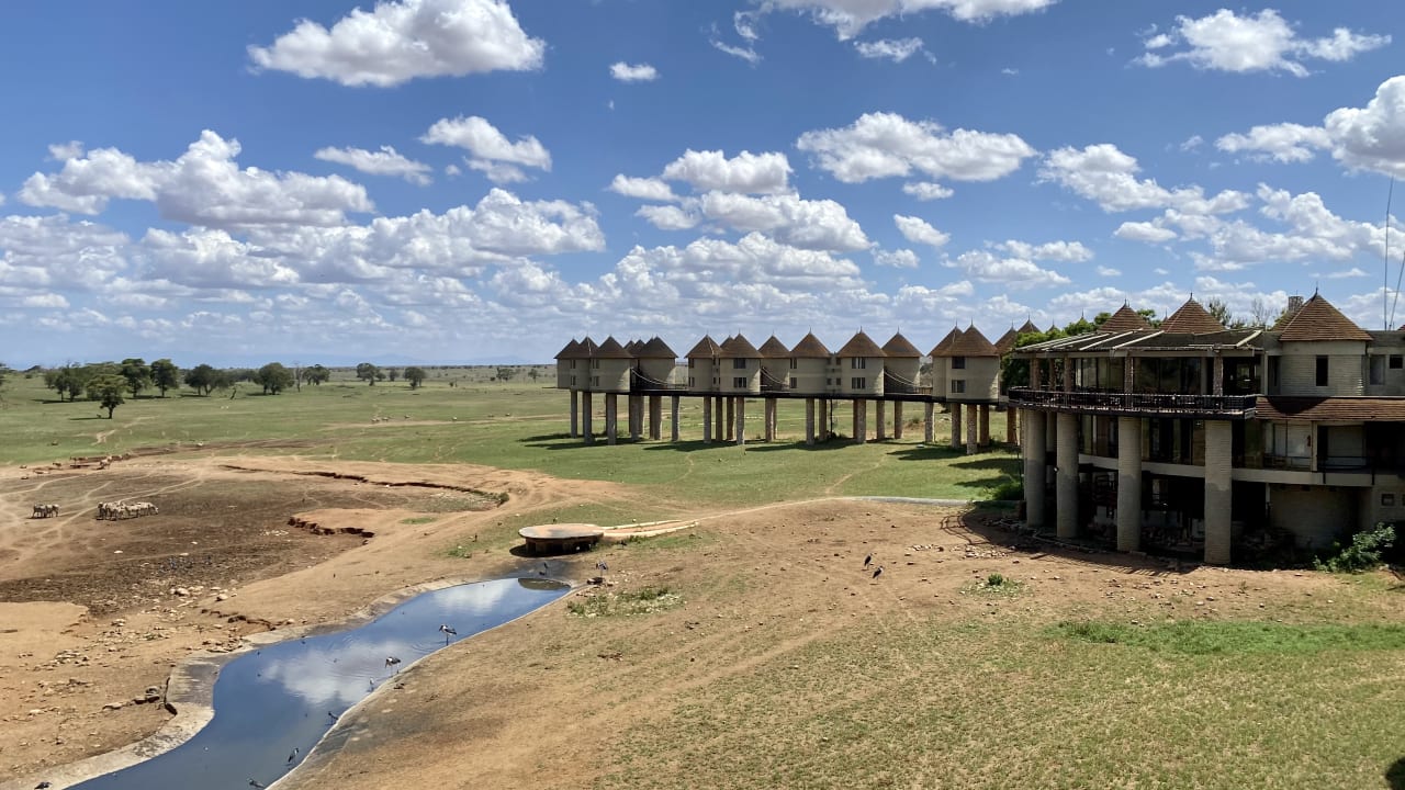 Außenansicht Salt Lick Safari Lodge