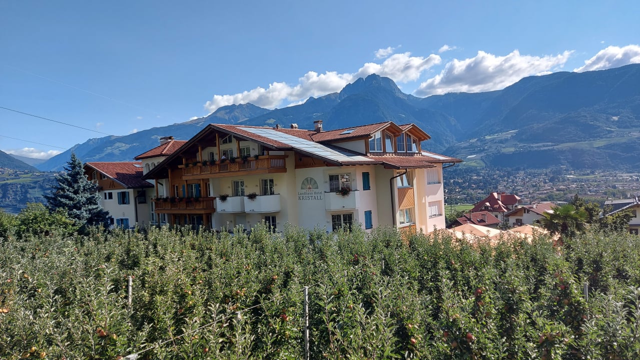 Außenansicht Landhaus Hotel Kristall