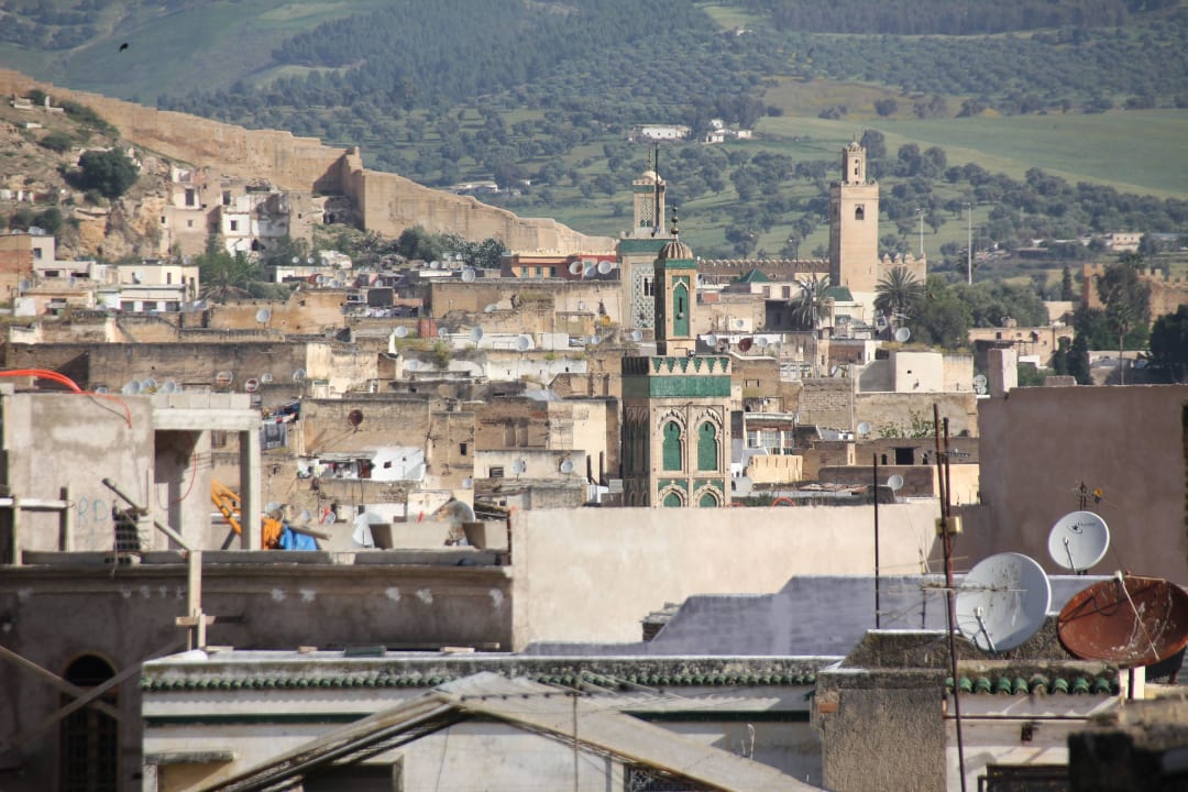 Ausblick von der Dachterrasse Hotel Riad Dar Al Batoul