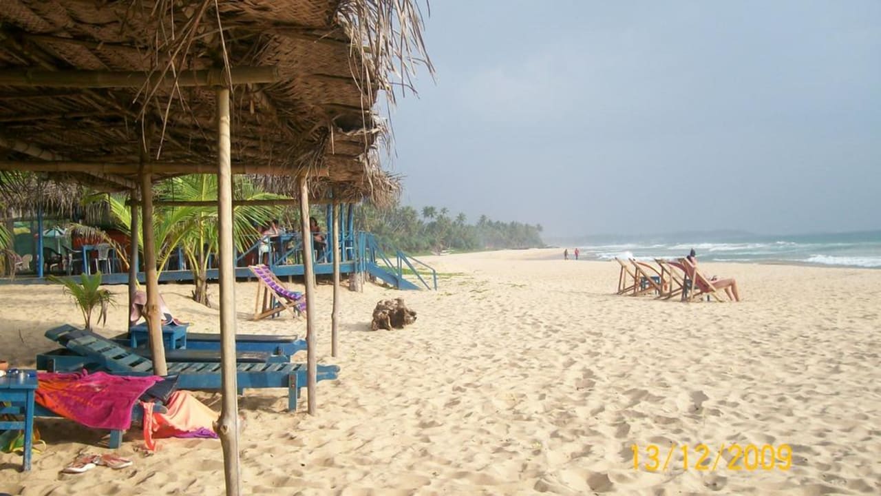 Blick nach links Palm Beach Guesthouse