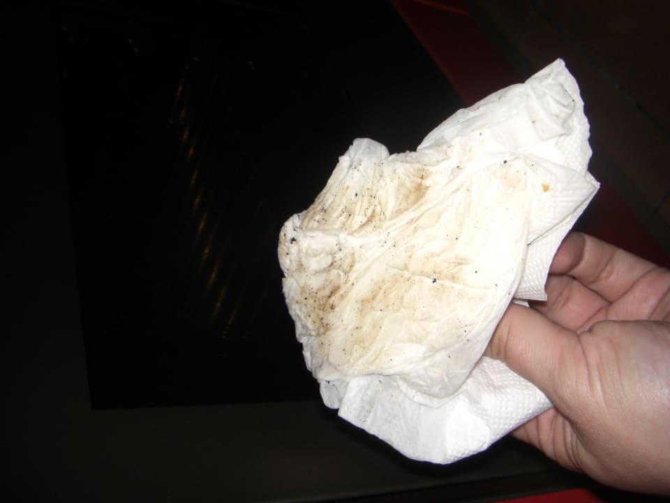 Einmal mit dem Taschentuch im Külschrank gewischt Villa Garuti Residence