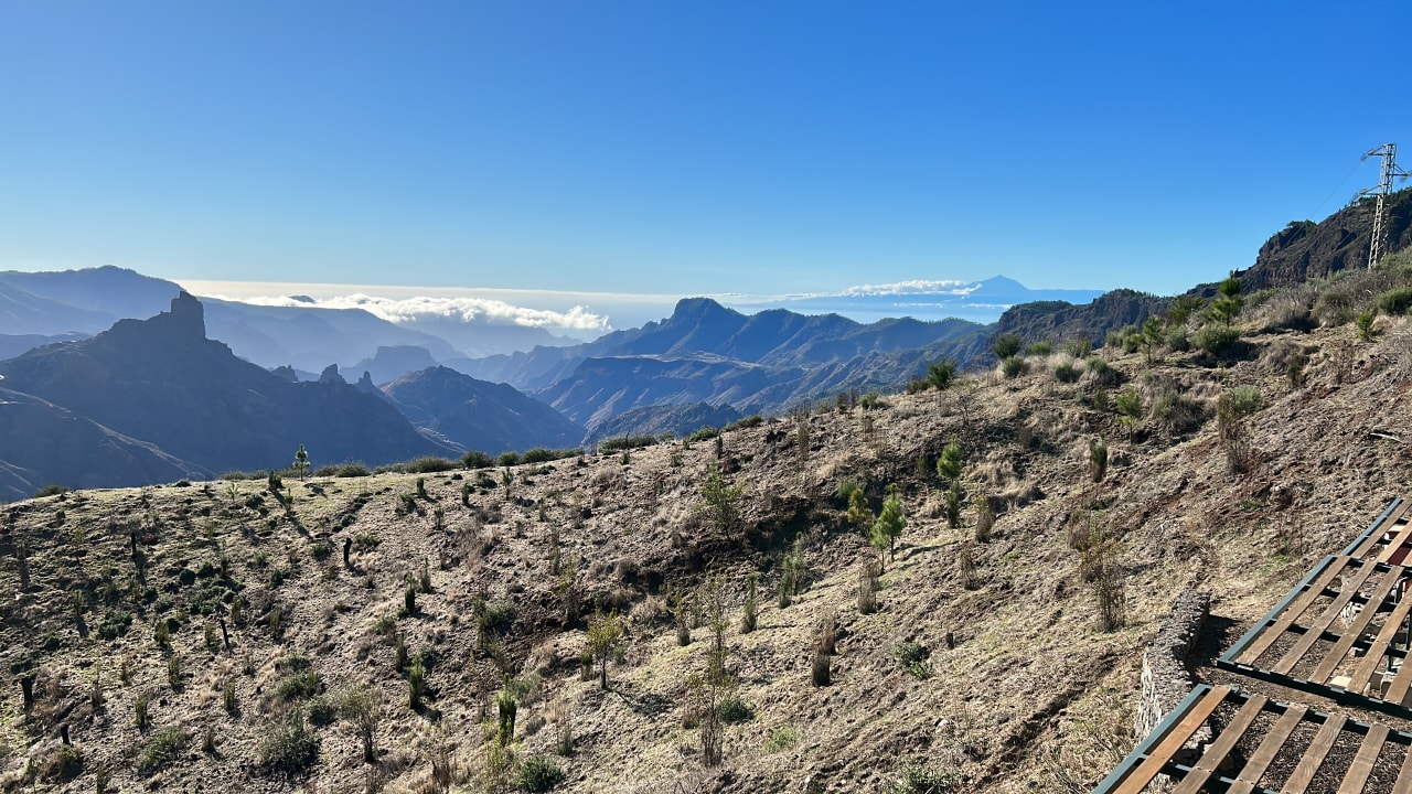 Ausblick Hotel Parador de Cruz de Tejeda