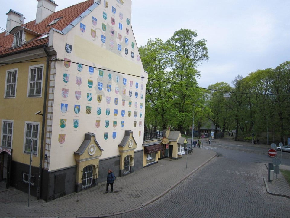 View from Junior suite #203 Radisson Hotel Old Town Riga