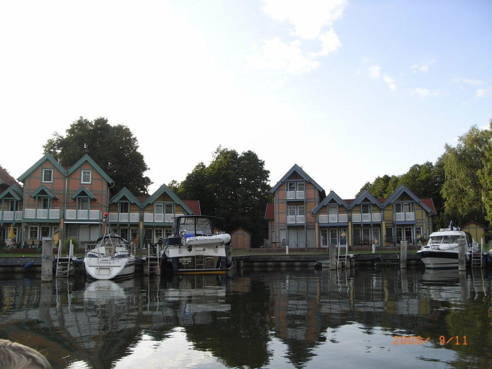 Häuseransicht im IFA Hafendorf Resort Rheinsberg Precise Resort Hafendorf Rheinsberg