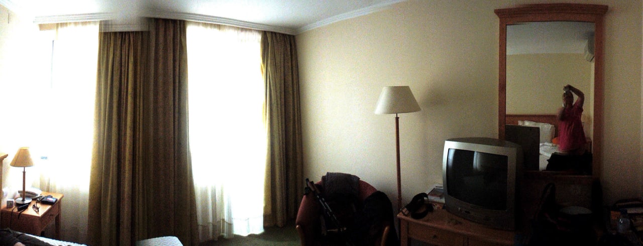 Andere Sichtweise vom Zimmer Hotel Orquidea
