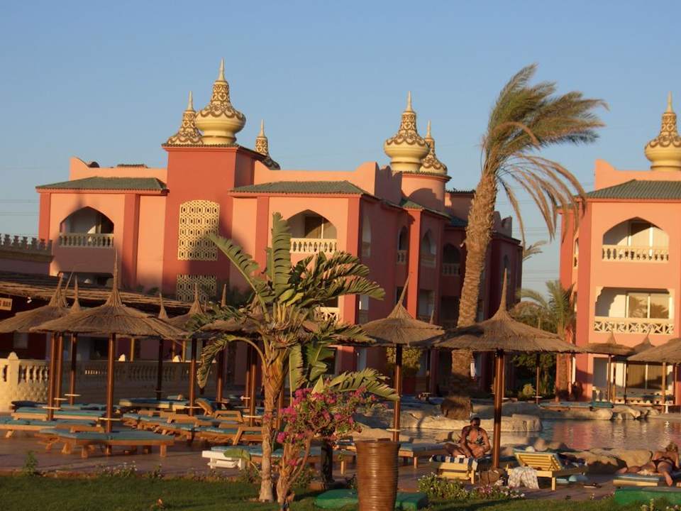 Abendstimmung Pickalbatros Alf Leila Wa Leila Resort - Neverland Hurghada