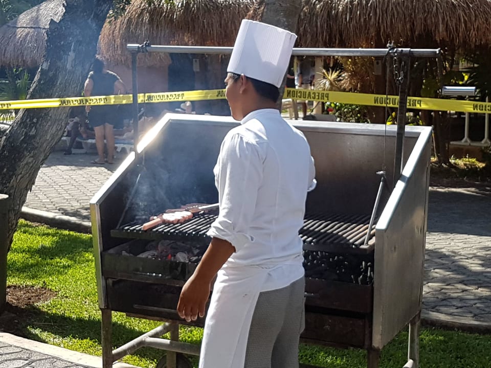 Koch am Grill Hotel Riu Tequila