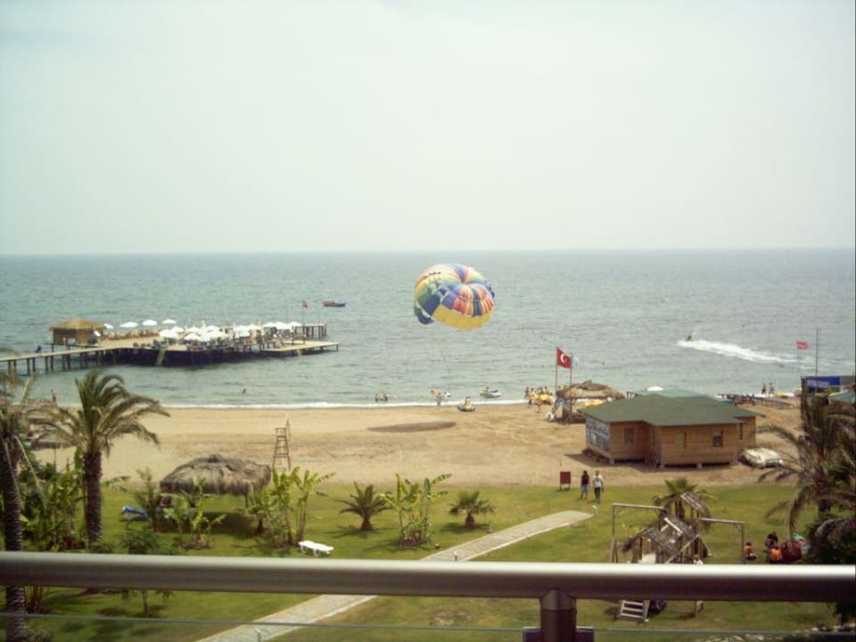 Blick vom Zimmer auf den Garten Arcanus Hotels Sorgun