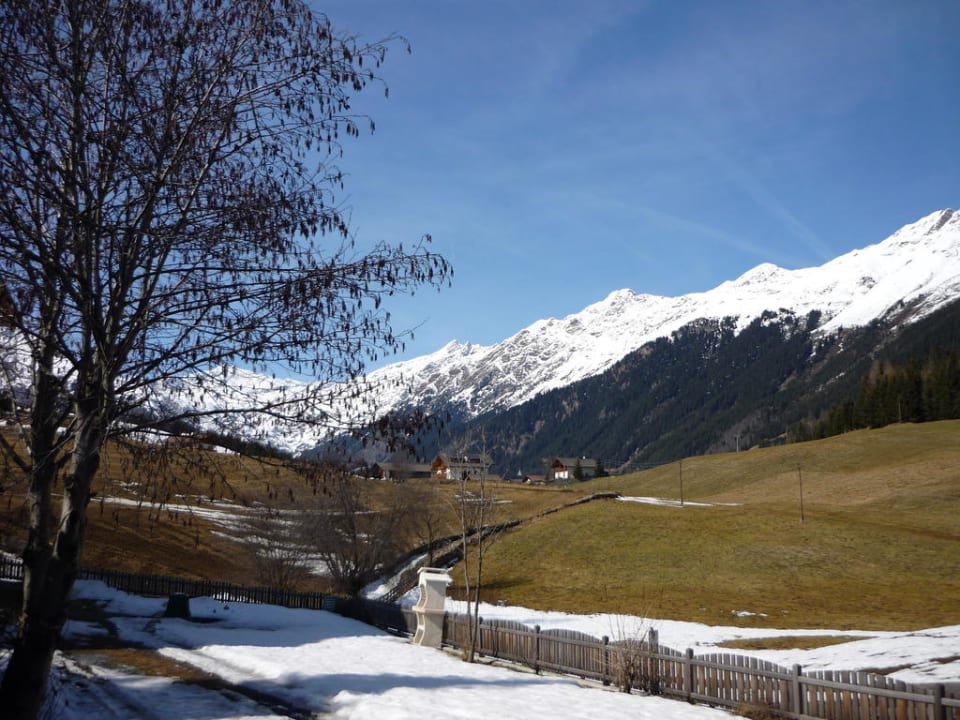 Ausblick auf der Rückseite des Hotels Erlebnisort Gassenhof