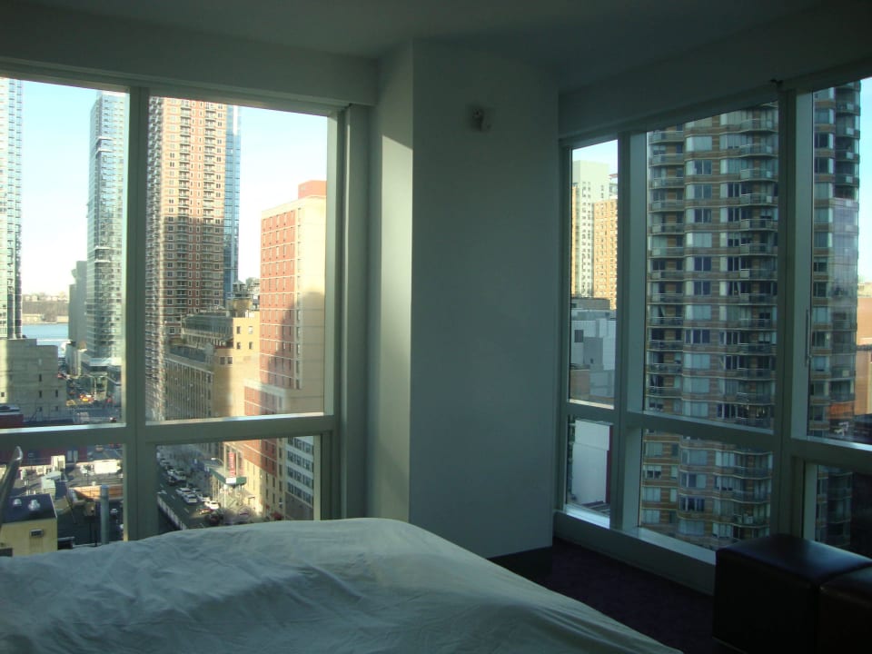 Ausblick aus Executive Queen View - Zimmer YOTEL New York