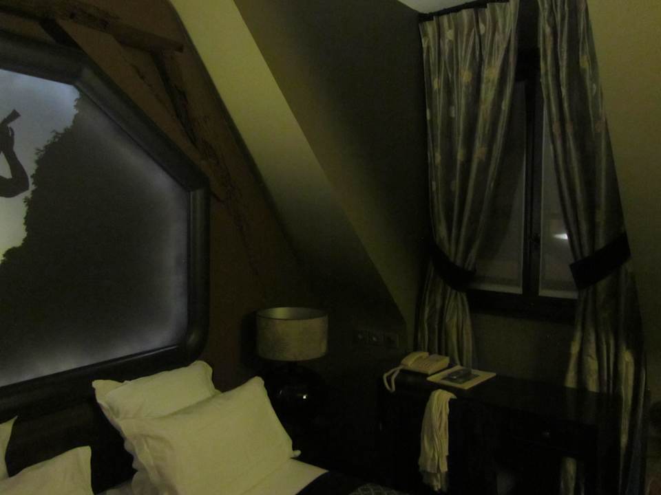 Fensterseite Hotel Fontaines du Luxembourg