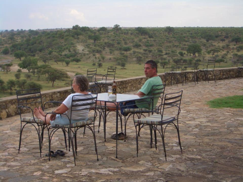 Aussichts-Terrasse Tarangire Safari Lodge