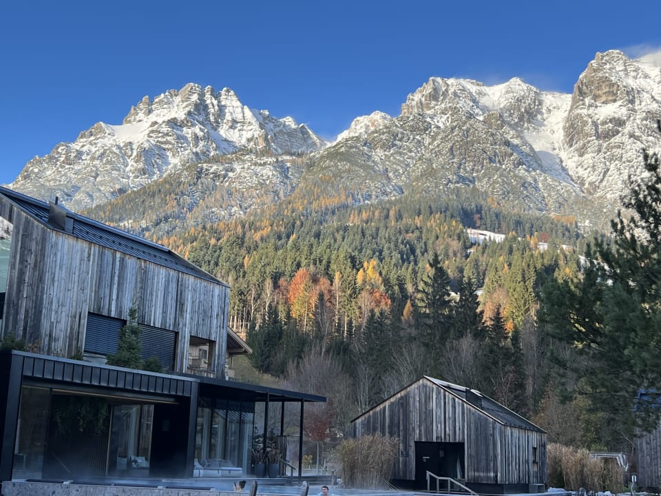 Ausblick Naturhotel Forsthofgut