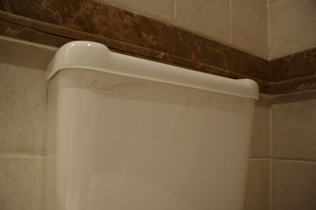 WC nach der Reinigung - verdreckt Malikia Resort Abu Dabbab