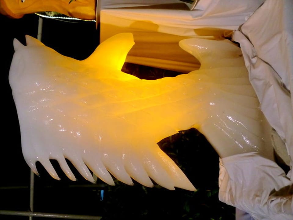 Eisfigur. Crystal Family Comfort Collection