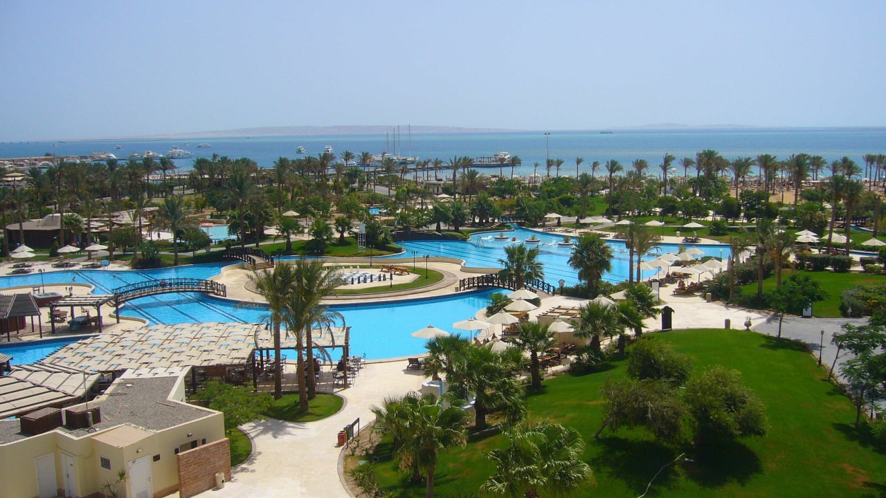 Zimmer Ausblick Steigenberger ALDAU Beach Hotel
