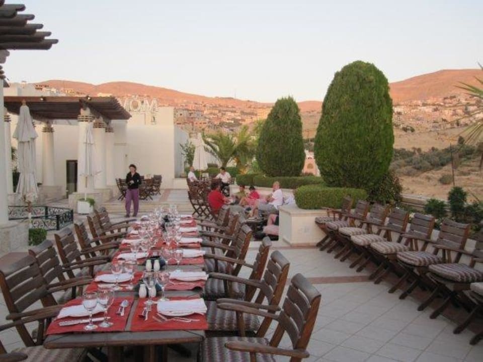 Restaurant im obersten Stockwerk Mövenpick Resort Petra