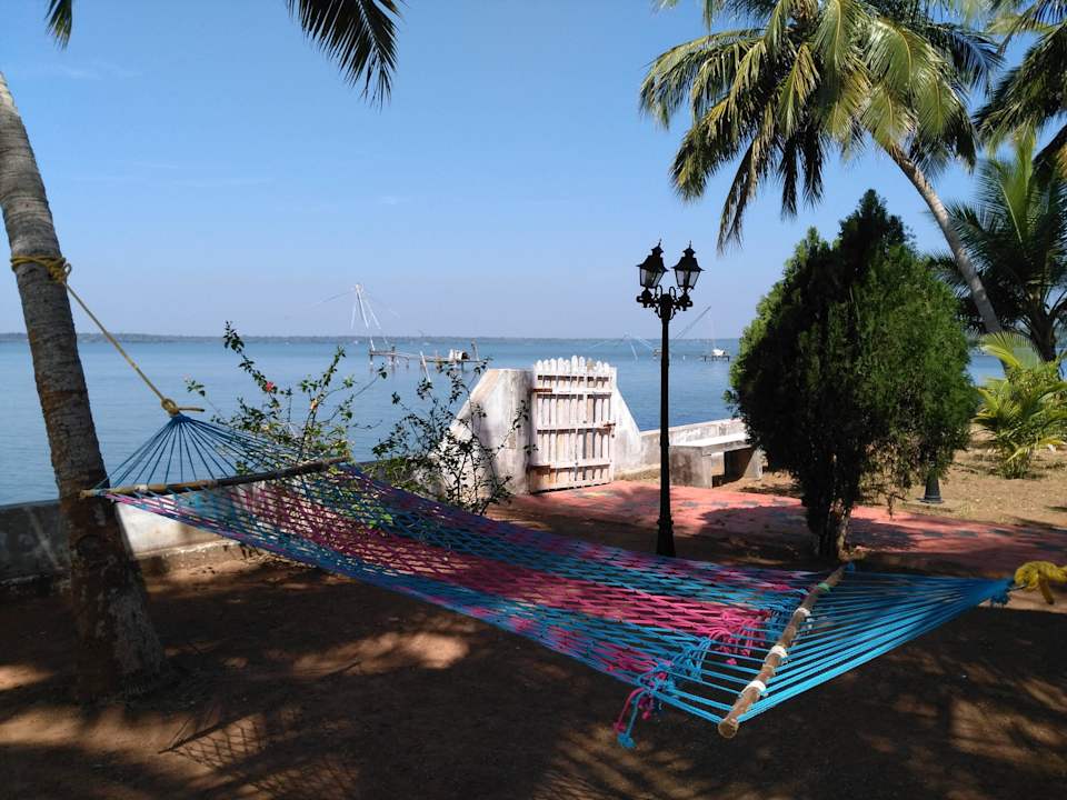 Ausblick auf Ashtamudi See Ashirvad Ayurveda Homestay