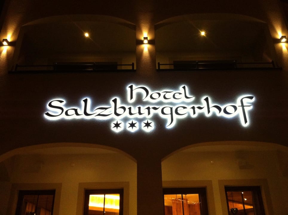 Außenbeleuchtung Hotel Salzburgerhof